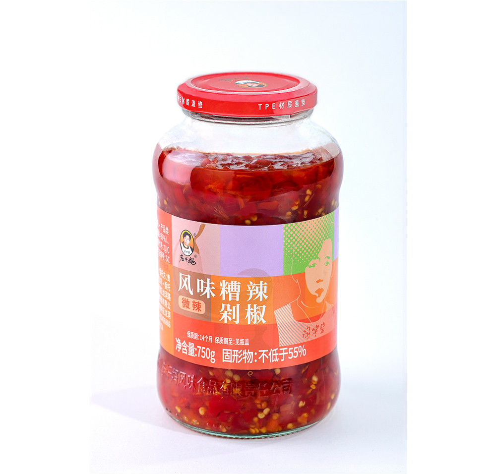 风味糟辣剁椒（微辣）750g